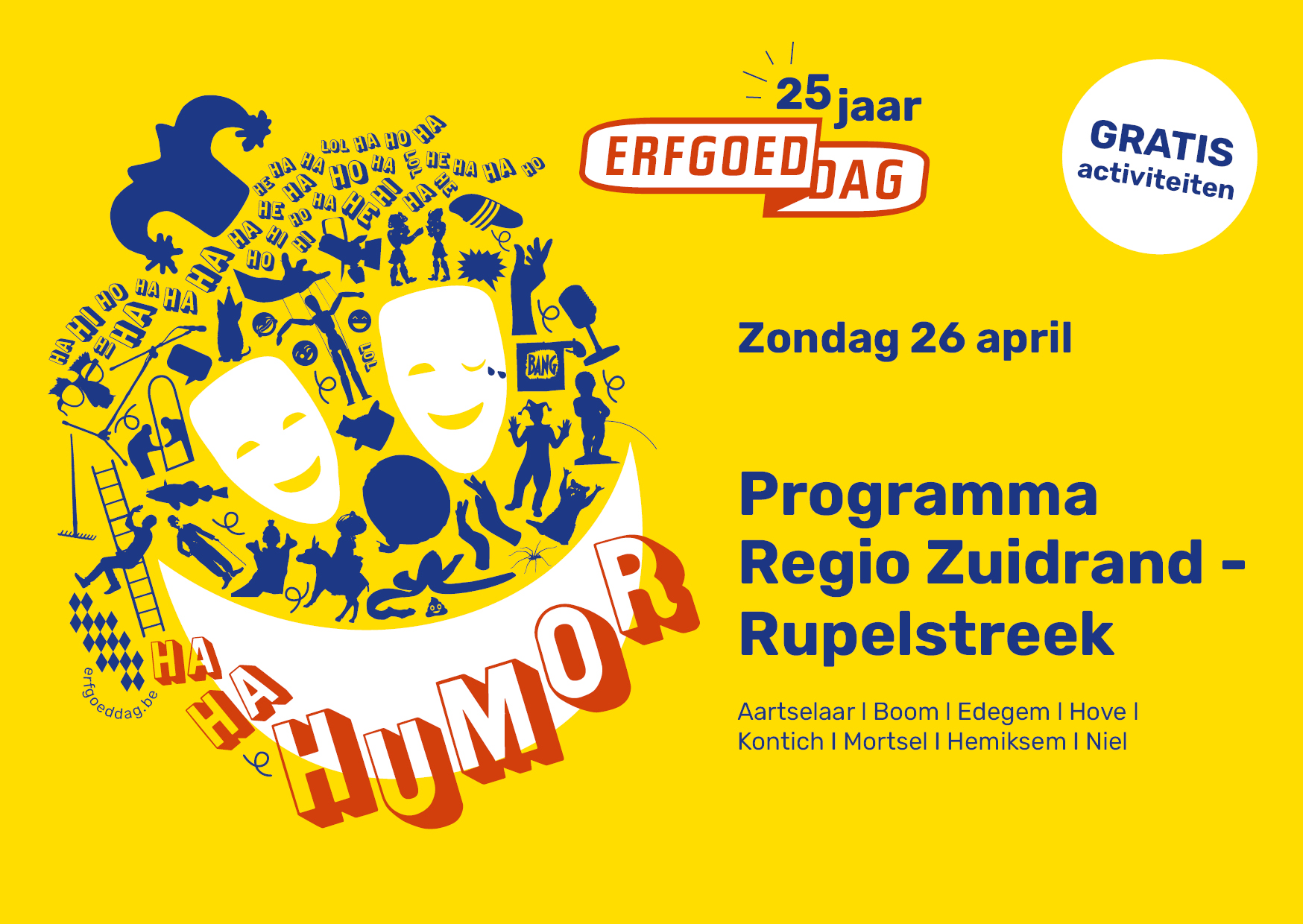 Erfgoeddag zet de Zuidrand op z’n kop met humor en erfgoed