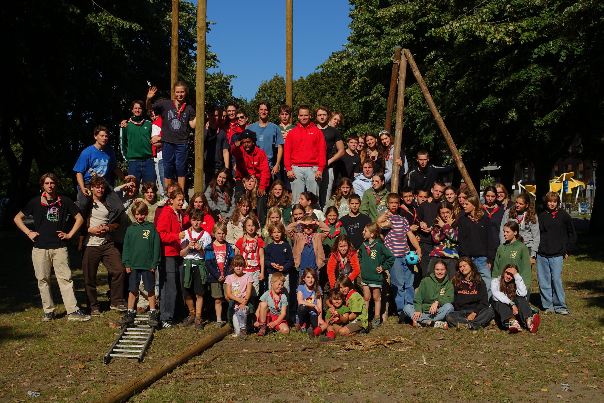 Scouts 43 Mortsel viert 70 jaar: van barakken naar inclusieve toekomst